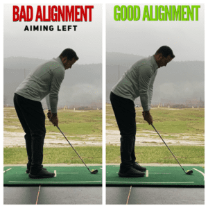 bad vs good alignment