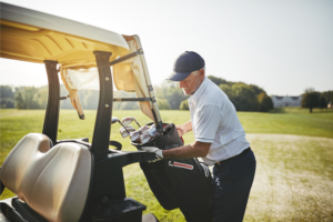 Cart bag for golfers
