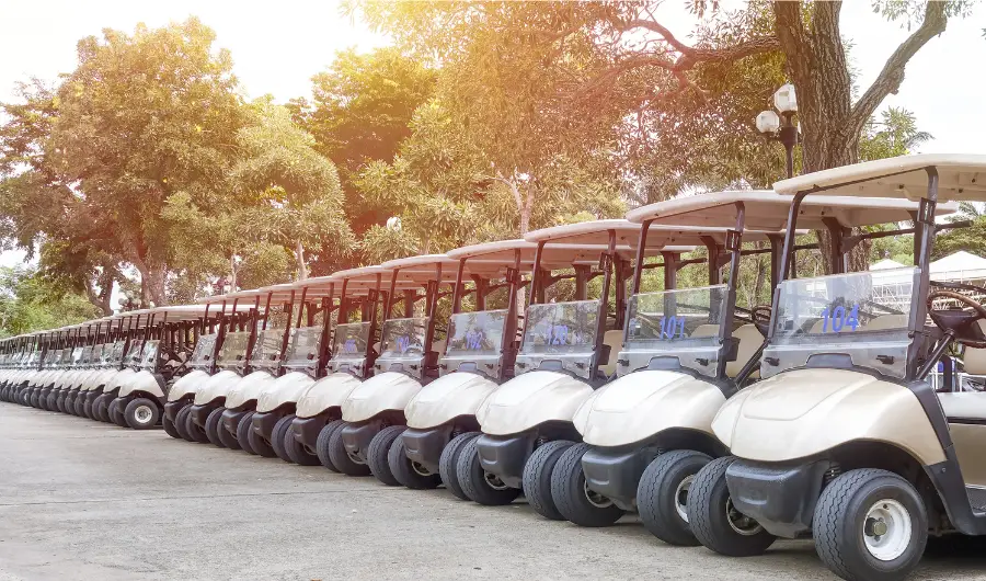 How much do electric golf carts cost