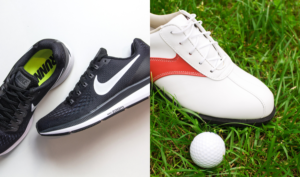 Running Vs. Golf shoes