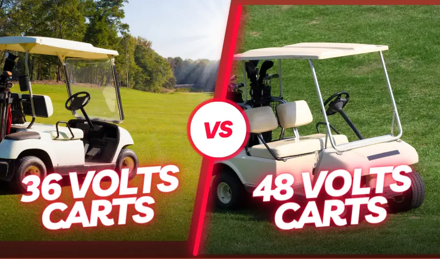 36v Vs 48v golf cart